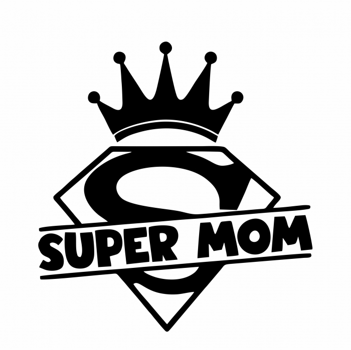 Sticker Auto - Super mom [2]