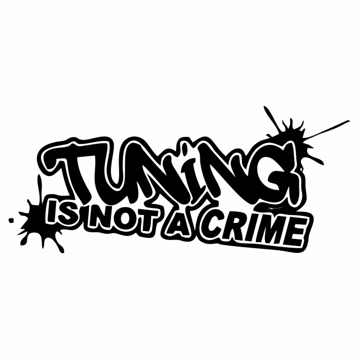 Sticker Auto - Tuning is not a crime [2]