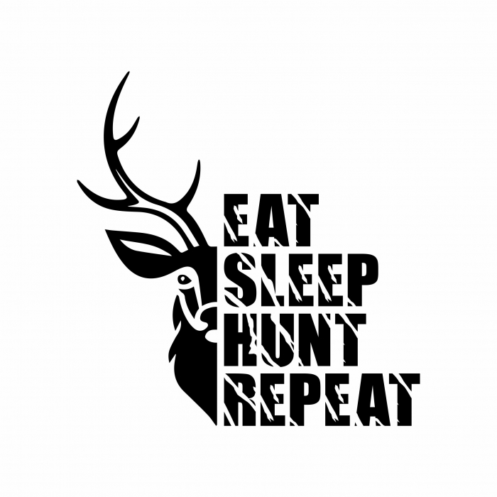 Sticker Auto Vanator - Eat sleep hunt repeat [2]