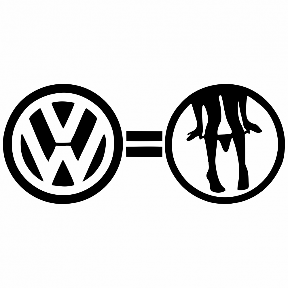 Sticker Auto - VW Panty dropper [2]