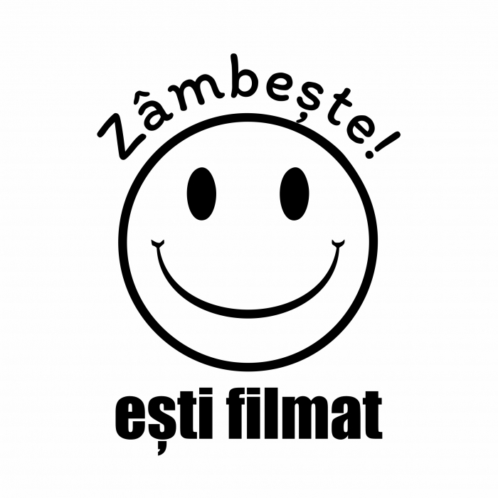 Sticker Auto - Zambeste  esti filmat [2]