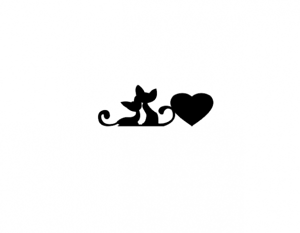 Sticker Rama Foto Pisici [3]