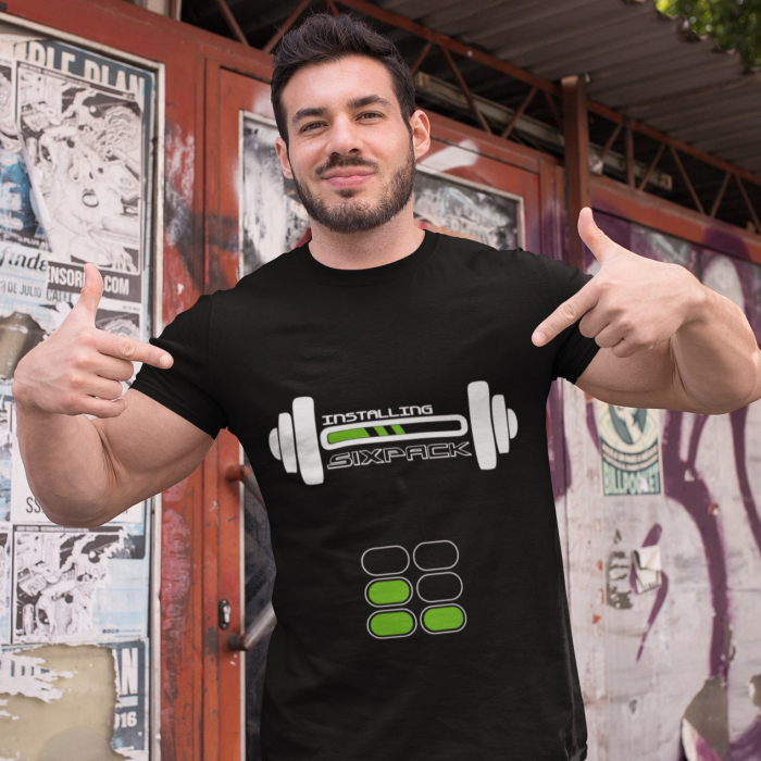 Tricou Fitness GYM - Installing Sixpack [2]