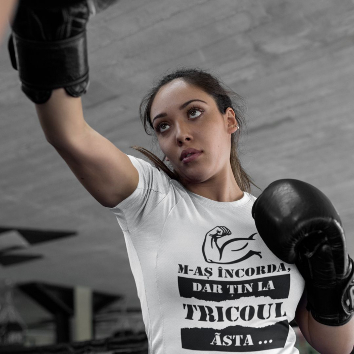 Tricou Fitness GYM - M-as incorda dar tin la tricoul asta [2]