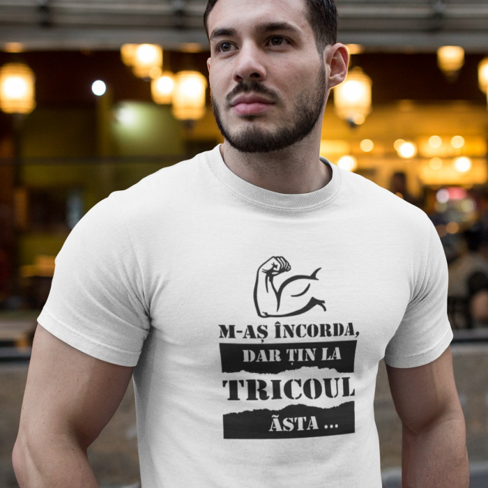 Tricou Fitness GYM - M-as incorda dar tin la tricoul asta [3]