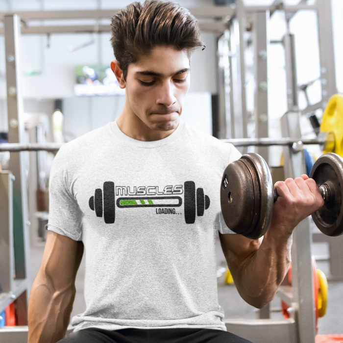 Tricou Fitness GYM - Muscles Loading [2]