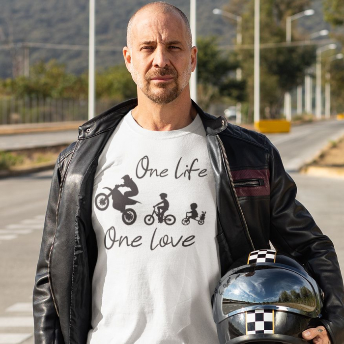 Tricou Moto - One life one love [2]
