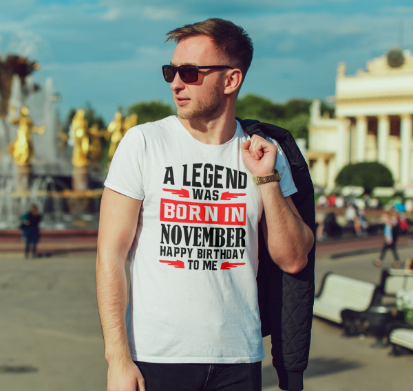 Tricou Personalizat Aniversar - A Legend Was Born In [2]