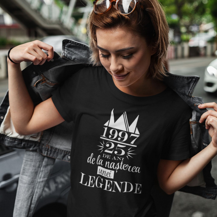 Tricou Personalizat Aniversar - 25 De Ani De La Nasterea Unei Legende [2]