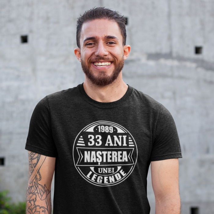 Tricou Personalizat Aniversar - Nasterea unei legende [1]
