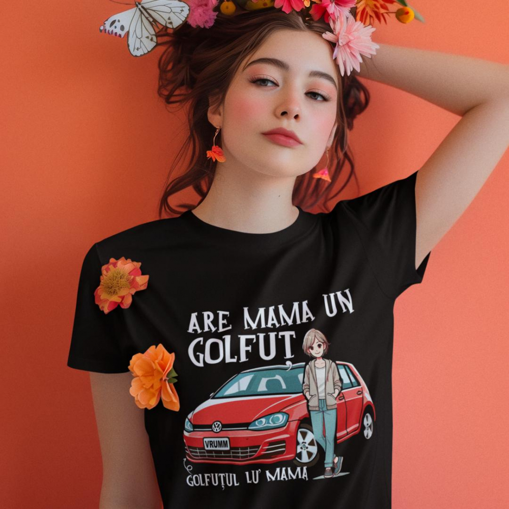 Tricou personalizat - Are tata un Golfut / Are mama un Golfut [3]