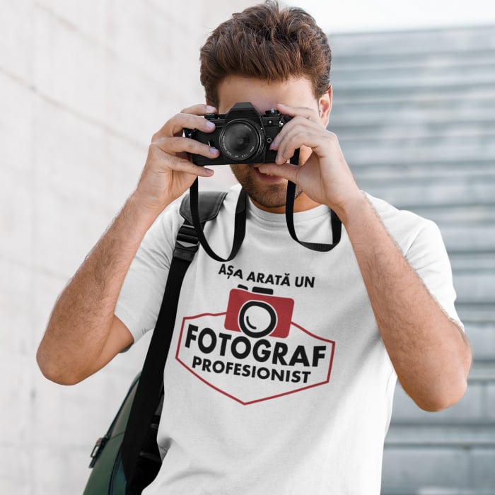 Tricou Personalizat - Asa Arata Un Fotograf Profesionist [2]