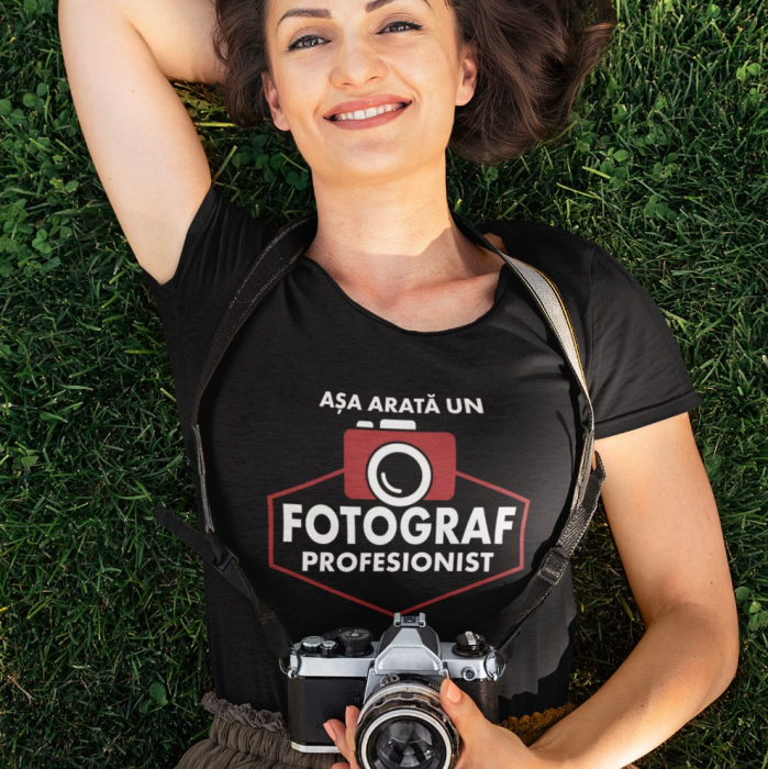 Tricou Personalizat - Asa Arata Un Fotograf Profesionist [1]