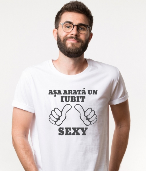 Tricou Personalizat - Asa arata un iubit sexy [2]