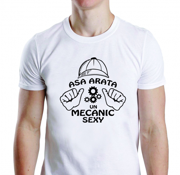 Tricou Personalizat - Asa Arata Un Mecanic Sexy [2]