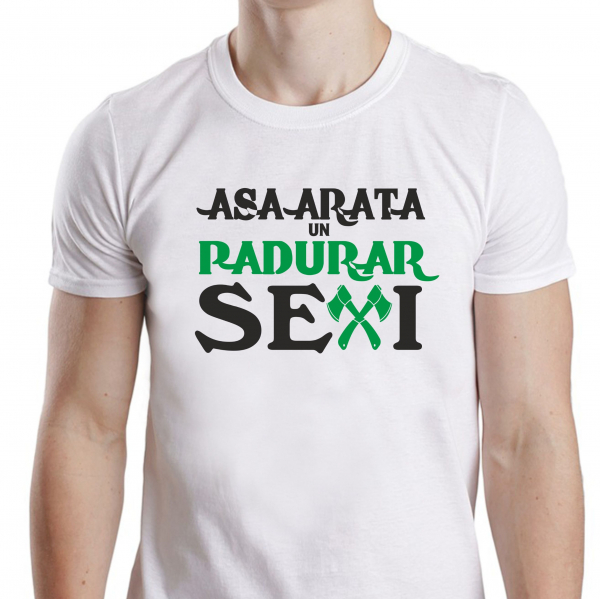 Tricou Personalizat - Asa Arata Un Padurar Sexi [2]