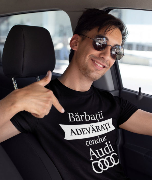 Tricou Personalizat Auto - Barbatii Adevarati Conduc Audi [2]