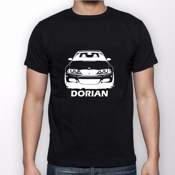 Tricou Personalizat Auto - BMW E46 cu nume sau numar [2]