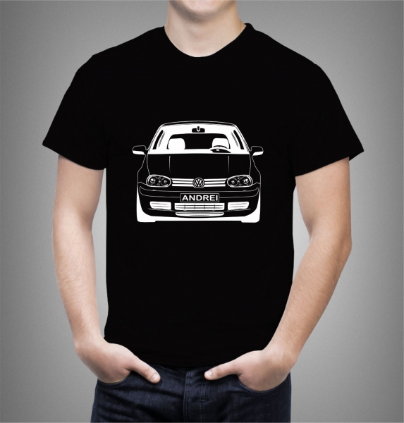 Tricou Personalizat Auto - VW Golf 4 model 2 [3]