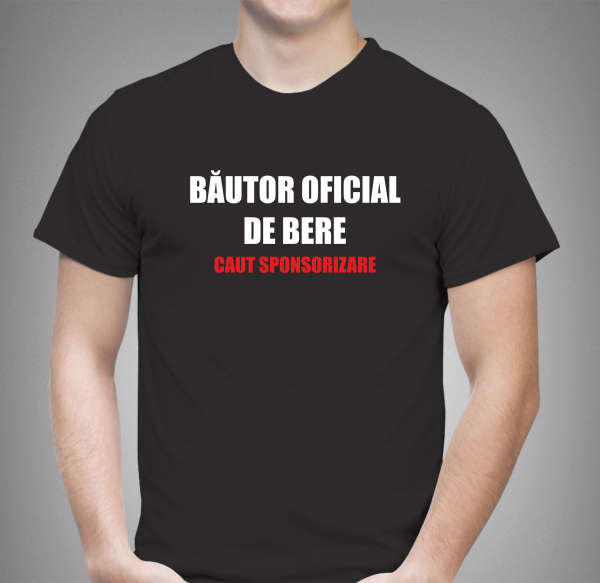 Tricou Personalizat - Bautor Oficial De Bere [2]