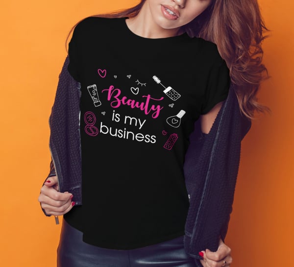 Tricou Personalizat - Beauty Is My Business [1]