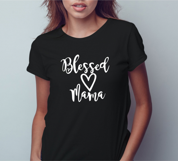 Tricou Personalizat - Blessed mama [3]