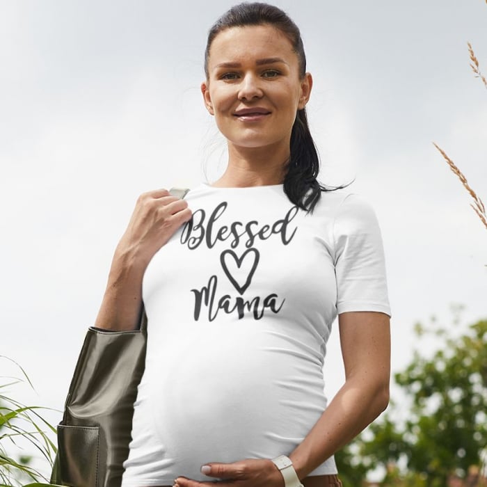 Tricou Personalizat - Blessed mama [1]