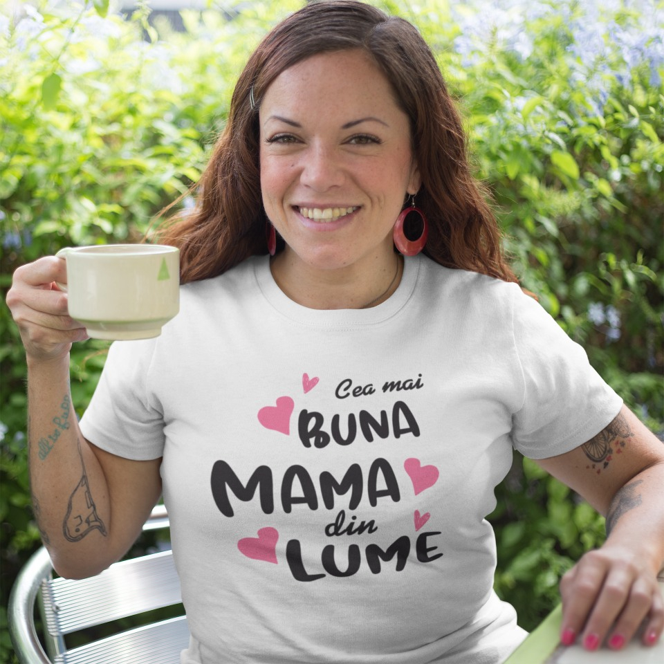 Tricou Personalizat - Cea mai buna mama din lume [2]