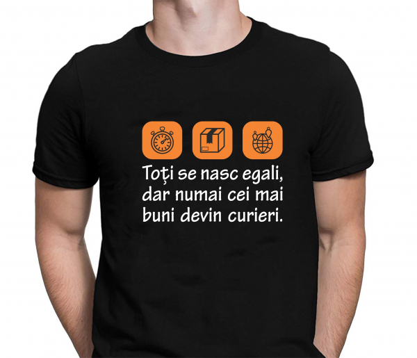 Tricou Personalizat - Cei Mai Buni Devin Curieri [3]