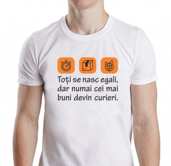 Tricou Personalizat - Cei Mai Buni Devin Curieri [2]