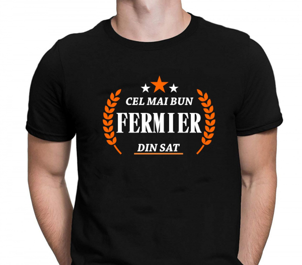 Tricou Personalizat - Cel Mai Bun Fermier Din Sat [2]