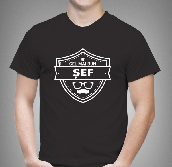 Tricou Personalizat - Cel Mai Bun Sef [2]