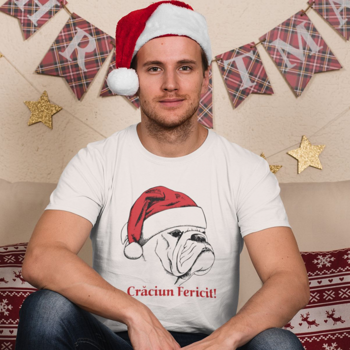Tricou Personalizat Craciun - Bulldog [2]