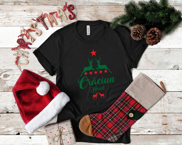Tricou Personalizat Craciun - Craciun Fericit [2]