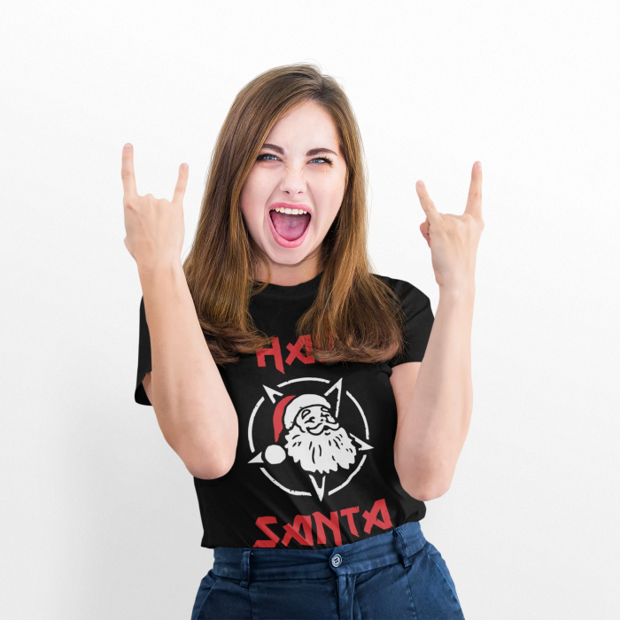 Tricou personalizat Craciun - Hail Santa [3]