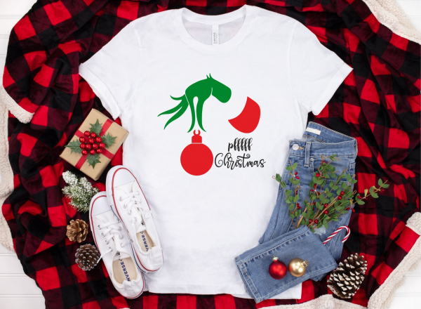 Tricou Personalizat Craciun - Pfff Christmas Grinch [4]