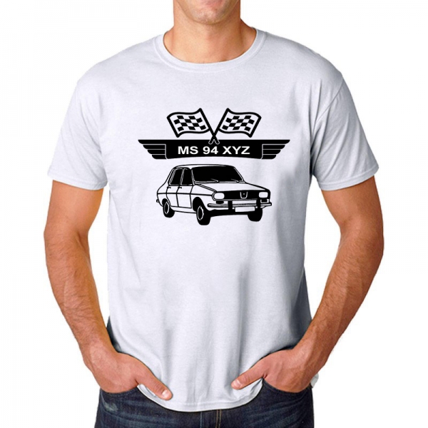 Tricou Personalizat cu nume sau numar auto - Dacia 1310 [4]