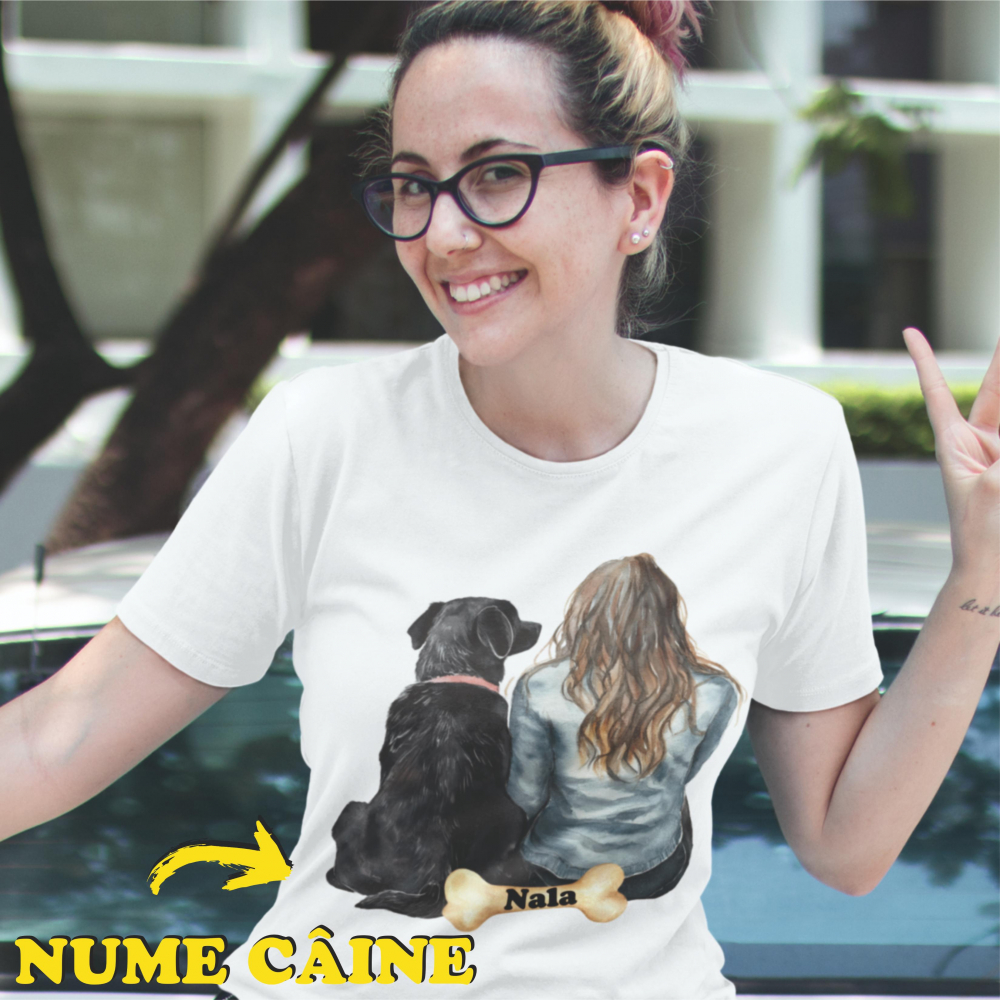 Tricou personalizat - Dog mom - Metis 1 [1]