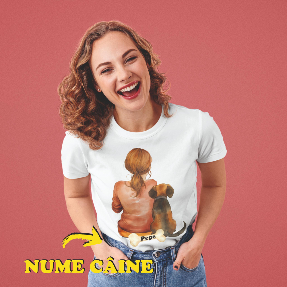 Tricou personalizat - Dog mom - Metis 3 [1]