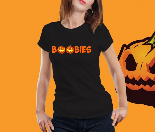 Tricou Personalizat Halloween - Boo bies [1]