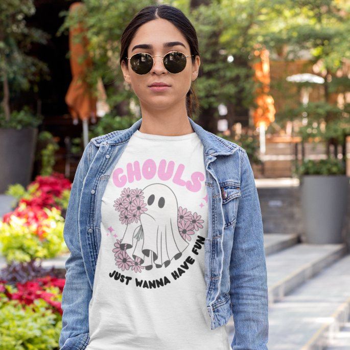 Tricou Personalizat Halloween - Ghouls just wanna have fun [2]