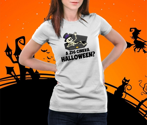 Tricou Personalizat Halloween - Schelet [2]