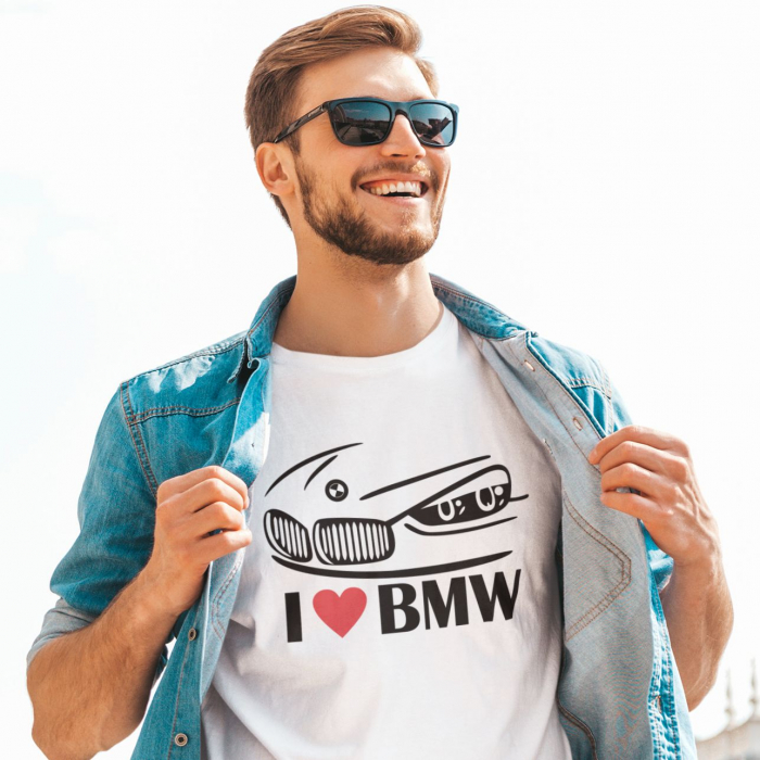 Tricou Personalizat - I Love BMW [1]