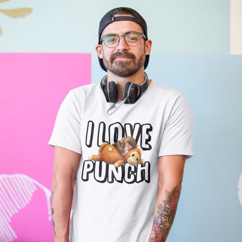 Tricou personalizat - I love Punch [2]