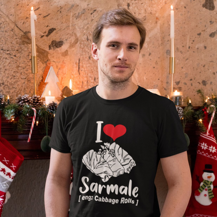 Tricou personalizat - I love Sarmale [2]
