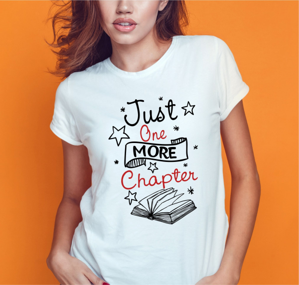 Tricou Personalizat - Just One More Chapter [1]