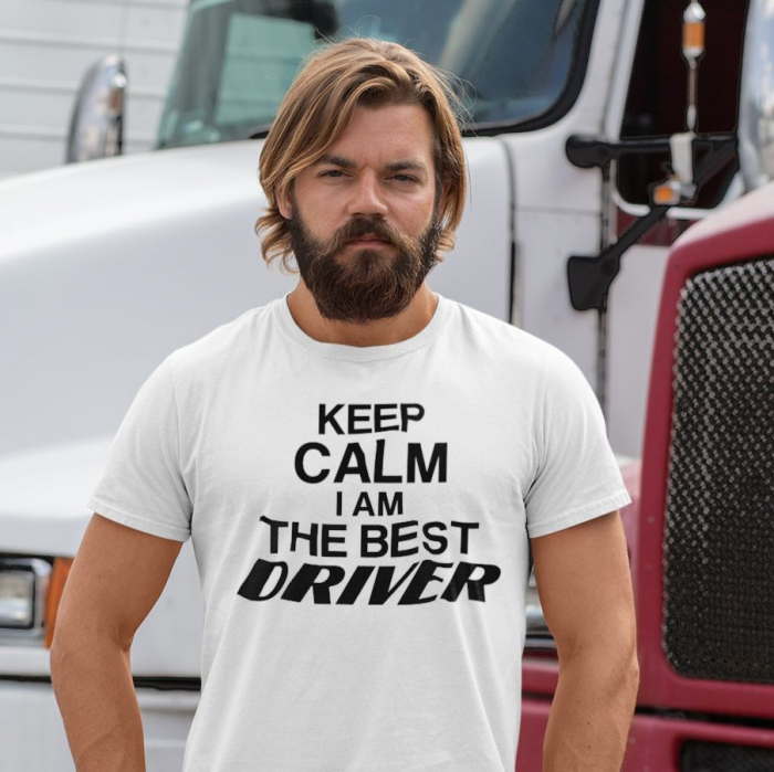 Tricou Personalizat - Keep calm i am the best driver [1]