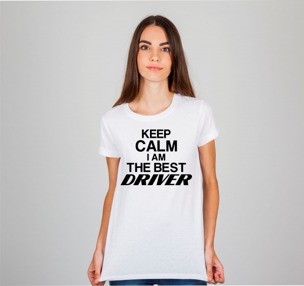 Tricou Personalizat - Keep calm i am the best driver [3]