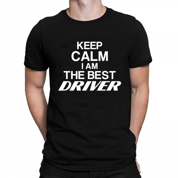 Tricou Personalizat - Keep calm i am the best driver [2]