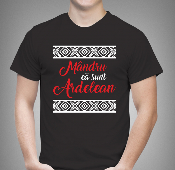 Tricou Personalizat - Mandru Ca Sunt Ardelean [2]